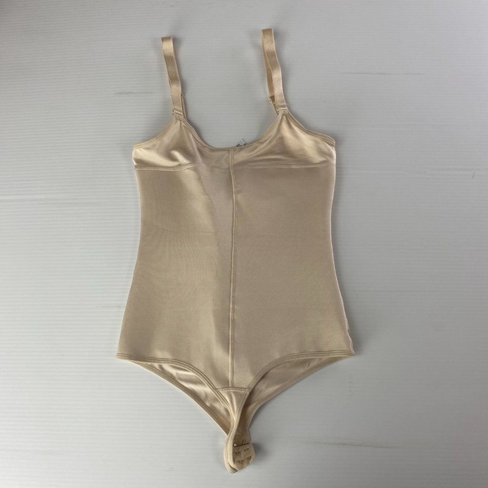 Gold One Piece Swimsuit Small Shapewear Bodysuit